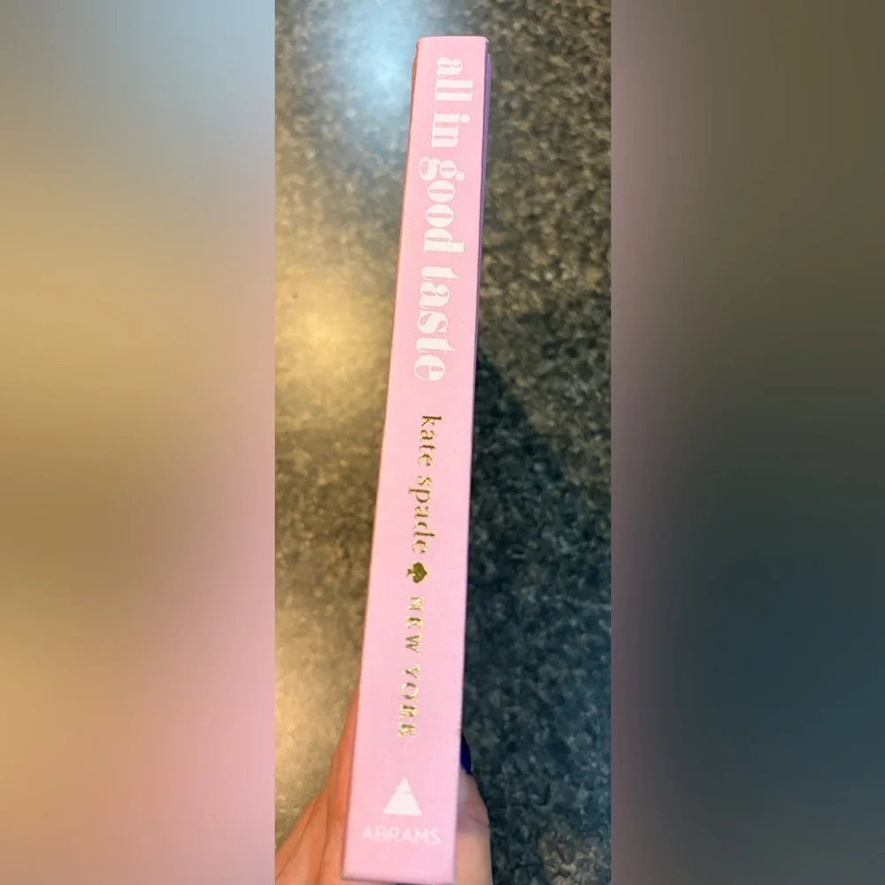 Kate spade all in good taste book